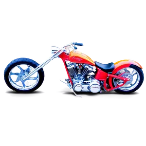 Custom Chopper Motorcycle Png 05212024 PNG image