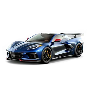 Custom Corvette C8 Wrap PNG 15