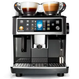Custom Design Coffee Machine PNG 06262024