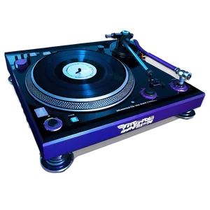 Custom Dj Turntable PNG 97