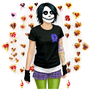 Custom Emo Shirt Png Mpy28 PNG image