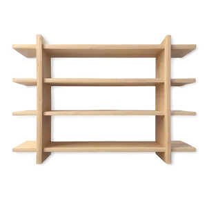 Custom Empty Bookshelf PNG 3 PNG