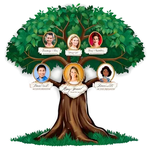 Custom Family Tree For Reunions Png Mrw PNG image