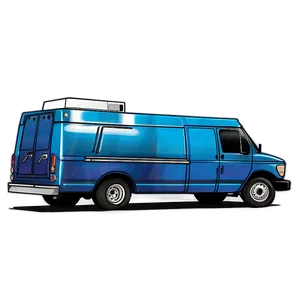 Custom Food Truck Van PNG Cph70 PNG