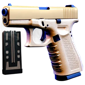 Custom Glock Handgun Design PNG 05212024