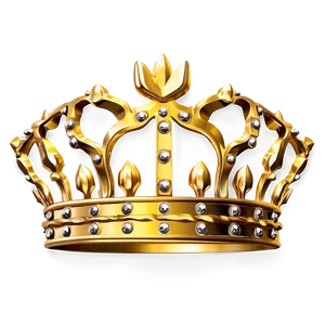 Custom Golden Crown PNG 06282024