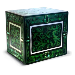 Custom Green Box Design PNG Rga PNG