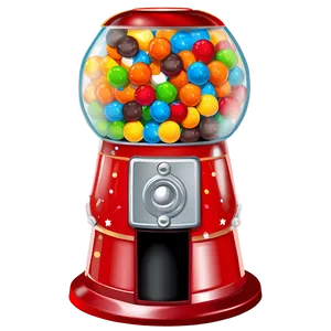 Custom Gumball Machine PNG Dop