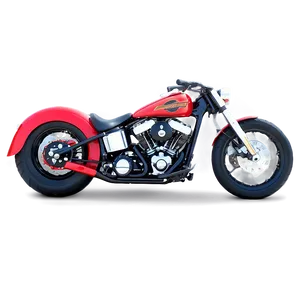 Custom Harley Davidson Motorcycle PNG Vrn74 PNG