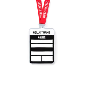 Custom Hello My Name Is Event Badge Png 76 PNG image