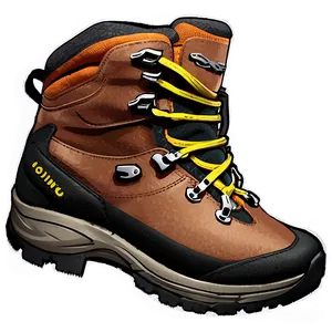 Custom Hiking Boots PNG Lnu41 PNG