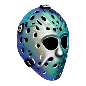 Custom Hockey Mask Artwork Png Cyj PNG image