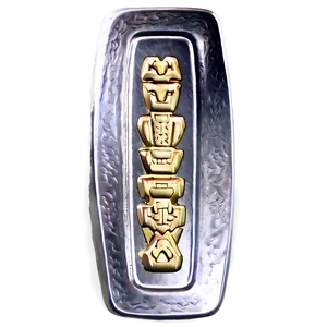 Custom Iron Ingot Design PNG 50