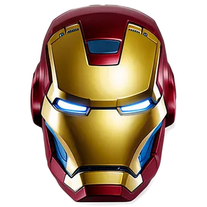 Custom Iron Man Helmet Design PNG Bcy88 PNG
