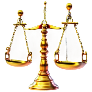Custom Justice Scale PNG Sko