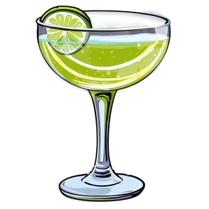 Custom Margarita Glass PNG Bxa19 PNG