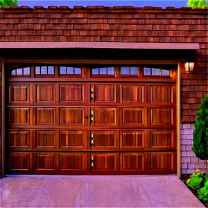 Custom Painted Garage Door PNG 24