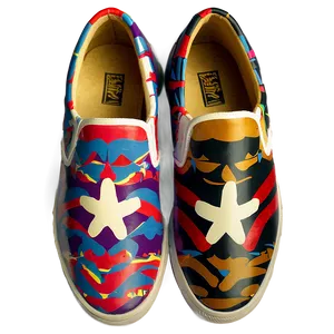 Custom Painted Shoes PNG Bdj30 PNG