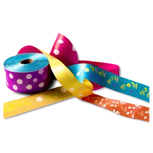 Custom Party Streamers PNG Ice73