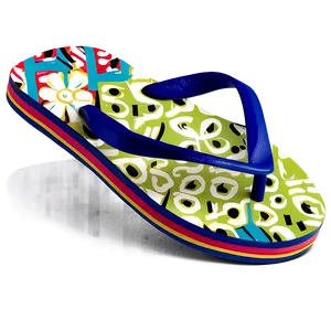 Custom Printed Flip Flop PNG 06132024