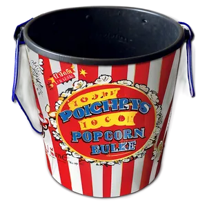 Custom Printed Popcorn Bucket Png 43 PNG image