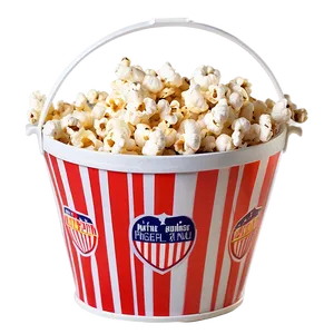 Custom Printed Popcorn Bucket Png 90 PNG image