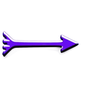 Custom Purple Arrow PNG Xcu