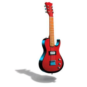 Custom Red Guitar Png 06132024 PNG image