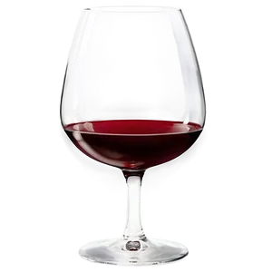 Custom Red Wine Glass PNG Lfc