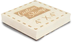 Custom Rubber Stamp Product Image PNG image
