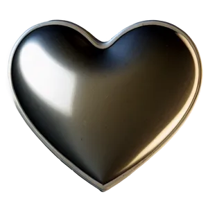 Custom Silver Heart PNG 06282024 PNG