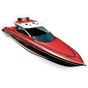 Custom Speed Boat PNG Cjc
