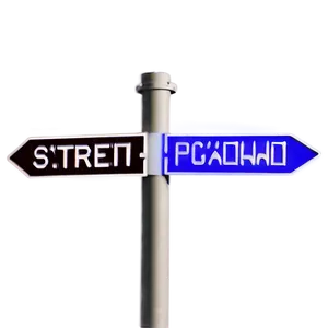 Custom Street Signs Png 37 PNG image