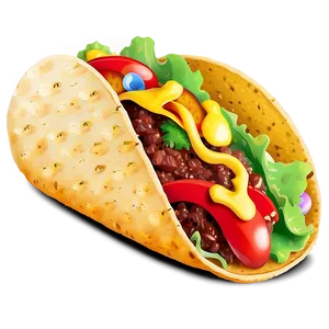 Custom Taco Clipart PNG Wxs PNG