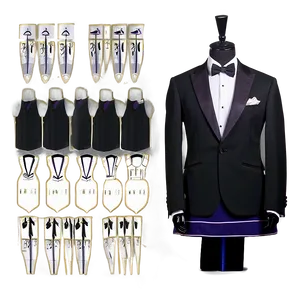 Custom Tailored Tuxedo PNG 93