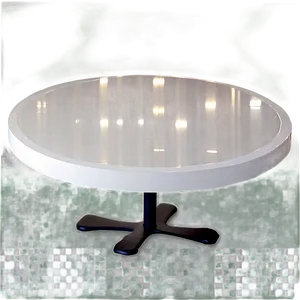 Custom White Table PNG Vmp60 PNG