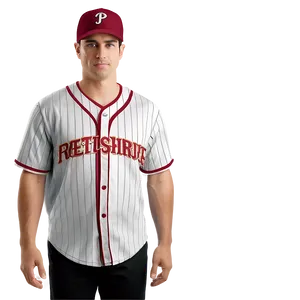 Customizable Baseball Jersey PNG Tcc