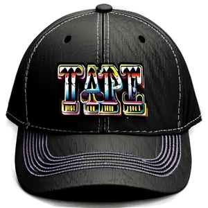 Customizable Black Cap PNG 06122024