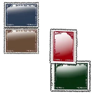 Customizable Blank Postage Stamp Png Igh PNG image