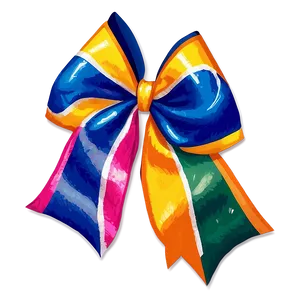Customizable Cheer Bow PNG 06212024