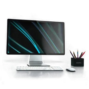 Customizable Computer Mockup PNG 59
