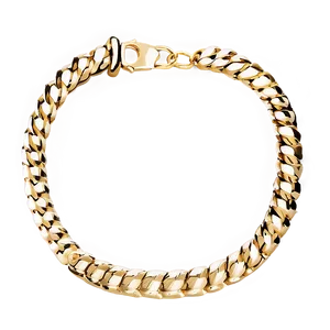 Customizable Gold Bracelet PNG Dbr