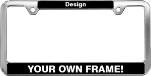 Customizable Mobile Frame Template PNG image