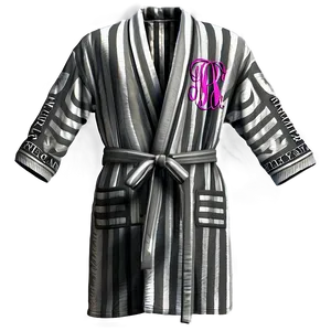 Customizable Monogram Robe PNG 06132024