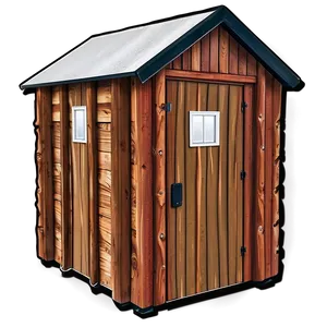 Customizable Outhouse Kit PNG 42