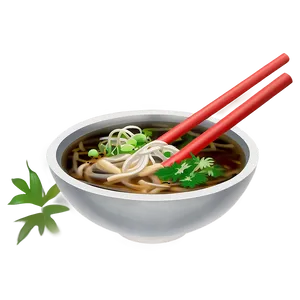 Customizable Pho Bowl Png Xan PNG image