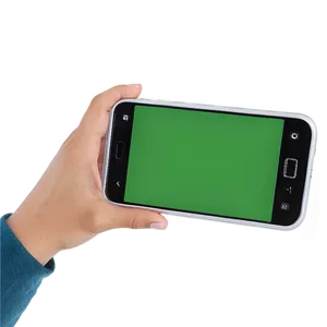 Customizable Phone Green Screen PNG Ubx