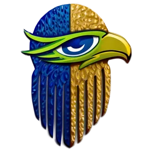 Customizable Seahawks Logo Template PNG 3 PNG