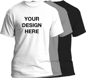 Customizable T Shirt Mockup PNG image