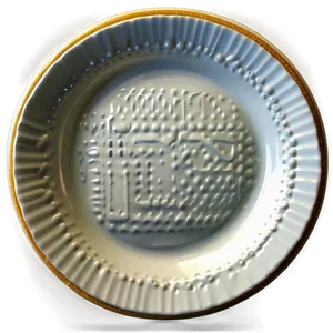 Customizable White Plate PNG Shk